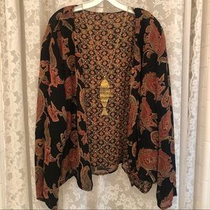 CAROL ANDERSON * NWOT Reversible Fall Jacket Top